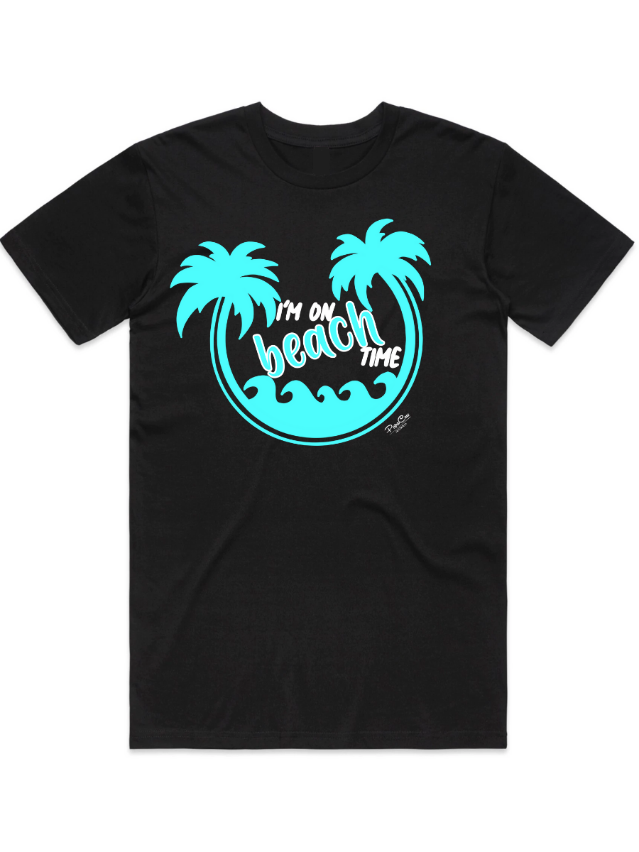 I'M on Beach Time - Mens Graphic T-Shirts - PapaCow Fashion